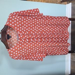 Liz Claiborne Career XXL short sleeve blouse